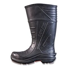 Servus 521152-13 Work Light Industrial Boot, 15 In H, Ethylene-Vinyl Acetate/Nitrile, Black, Size 13