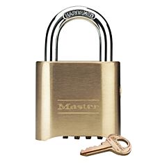 Master Lock 176 No. 176 & 177 Resettable Combination Locks, 5/16 In Diam., 7/8 In L X 1 In W