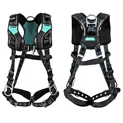 Safewaze 025-1662 Contour Women'S Full Body Harness, Front & Side D-Rings, Qc Chest, Fd, Tb Legs, Size 3X-Large