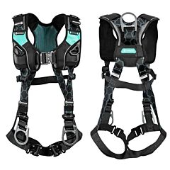 Safewaze 025-1674 Contour Women'S Full Body Harness, Front & Side D-Rings, Qc Chest/Legs, Size Medium
