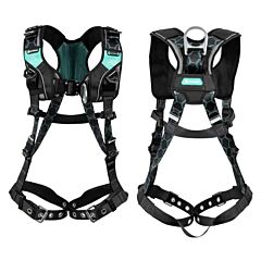 Safewaze 025-1683 Contour Women'S Full Body Harness, Back D-Ring, Qc Chest, Front D-Ring, Tb Legs, Size Large
