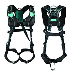 Safewaze 025-1699 Contour Women'S Full Body Harness, Back D-Ring, Qc Chest/Legs, Size Large