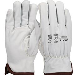 Pip 09-Lc650/3Xl Premium Top Grain Goatskin Leather Drivers Gloves With Aramid Blended Lining - Keystone Thumb, Size 3X-Large