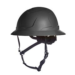Msa 10250618 V-Gard® H2™ Safety Helmet, Type Ii, Full Brim, Rachet Suspension, Non-Vented, Mips® System, Black