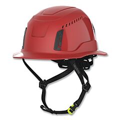 Hexarmor 16-30008 Type 2 Ceros® Xt400 Full Brim Helmet, Premium Suspension, Red, Vented