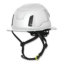 Hexarmor 16-31001M Ceros® Xt400E Class E Full Brim Helmet, Six-Point Suspension, White, With Mips® Safety System