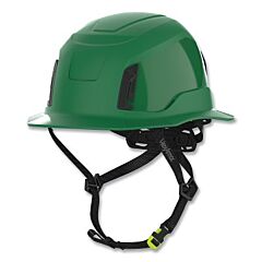 Hexarmor 16-31004M Ceros® Xt400E Class E Full Brim Helmet, Six-Point Suspension, Green, With Mips® Safety System