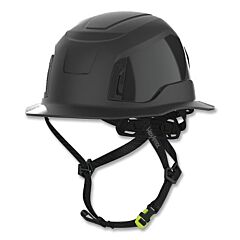 Hexarmor 16-31007M Ceros® Xt400E Class E Full Brim Helmet, Six-Point Suspension, Black, With Mips® Safety System