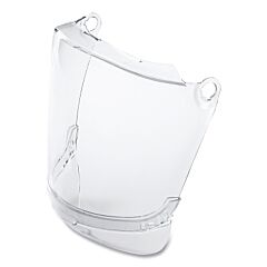 Hexarmor 17-27002 Face Shield Replacement Window, With Chin Guard, Trushield® Anti-Fog/Scratch-Resistant Coating, Clear, 21 Cm L, 21 Cm H