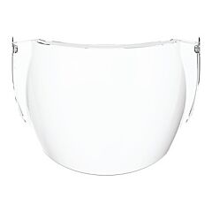 Hexarmor 17-27003 Face Shield Replacement Window, Truspan® Universal, Trushield® Anti-Fog/Scratch-Resistant Coating, Clear, 21 Cm L, 21 Cm H
