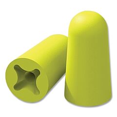 Hexarmor 18-11003 Accufit® Disposable Earplugs/Refill, Refill, Pu Foam, Yellow, Medium