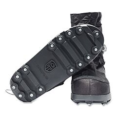 Impacto Bigfoot40 Bigfoot Ice Traction Overshoe, Large, Waterproof Upper Materials, Black