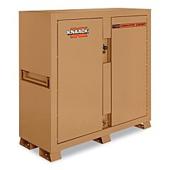 Knaack 111-Kl Cabinet With Keyed Lock, Model 111, 24 In W, 60 In H, 2 Doors, 3 Shelves