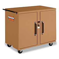 Knaack 44-Kl Rolling Workbench With Keyed Lock, Model 44, 25 In W, 37.5 In H, Tan