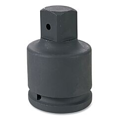 Grey Pneumatic 7005E Impact Extension, With Pin Hole, 2-1/2 In Drive, 5 In L, Sae