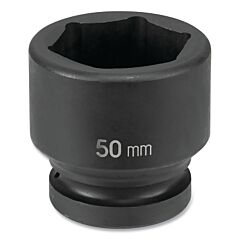 Grey Pneumatic 40110M Impact Socket, 1 In Drive Size, 110 Mm Socket Size, Hex, 6-Point, Standard Length