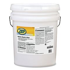Zep 1041582 Vehicle Wash And Wax, 5 Gal, Pail