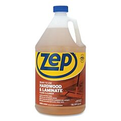 Zep Zuhlf128 Ready To Use Hardwood And Laminate Floor Cleaner, 1 Gal, Bottle