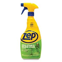 Zep Zumildew32 Mold Stain & Mildew Stain Remover, 32 Oz, Spray Bottle