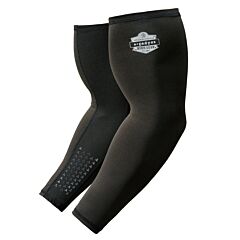 Ergodyne 12390 Chill-Its 6691 Cooling Arm Sleeves - Box-Handling Grip, Black, Size 2X-Large