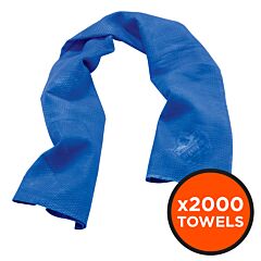 Ergodyne 12417 Chill-Its 6602 Evaporative Cooling Towel - Pva, Blue