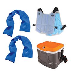 Ergodyne 12339 Chill-Its 6671 Heat Stress Prevention Kit,