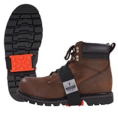 Ergodyne 16321 Trex 6317 Ice Cleats Mid-Sole Heeled Boot, Orange