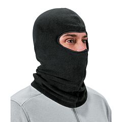 Ergodyne 16858 N-Ferno 6821-Eco Recycled Balaclava Face Mask, Black