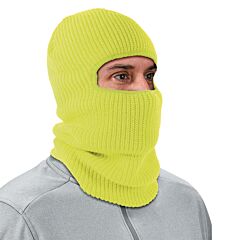 Ergodyne 16966 N-Ferno 6829 Balaclava - 2-Layer Rib Knit, Lime