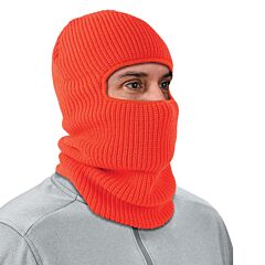 Ergodyne 16968 N-Ferno 6829 Balaclava - 2-Layer Rib Knit, Orange