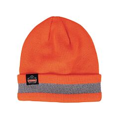 Ergodyne 16865 N-Ferno 6803 Reflective Winter Hat, Orange, One Size