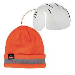 Ergodyne 16866 N-Ferno 6803Zi Reflective Beanie With Ubci, Orange, One Size