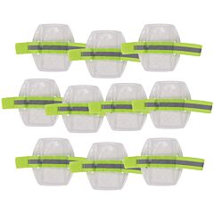Ergodyne 19974 Squids 3386 Arm Band Id Badge Holder, Hi-Vis Lime