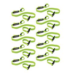 Ergodyne 19151 Squids 3150 Elastic Lanyard - Bucket - 2Lbs, Lime