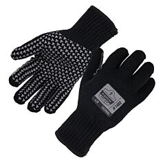 Ergodyne 10612 Proflex 7402 Thermal Knit Cooler Gloves, Black, Size Small