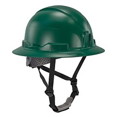 Ergodyne 60545 Skullerz 8963 Full Brim Safety Helmet - Type 2, Class E, Green
