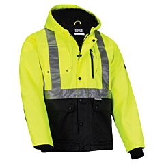 Ergodyne 23975 Glowear 8275 Workwear Jacket Type R Class 2, Lime, Size X-Large
