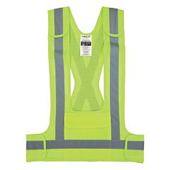 Ergodyne 27021 Glowear 8142Ba Class 1 Breakaway Hi-Vis Safety Vest, Lime, Size Large/X-Large