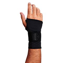 Ergodyne 16627 Proflex 680 Wrist Support Sleeve Single Strap, Black, Size Medium