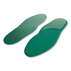 Impacto Asflatc/E Anti-Fatigue Airsol Insole, Full Flat Style, Size C/E, Open Cell Foam, Green
