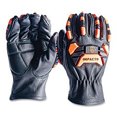 Impacto Ig99960 Ultimate Impact And Cut Protection Gloves, 2X-Large, Black/Orange