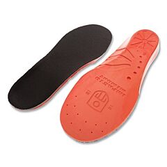 Impacto Mem1011 Anti-Fatigue Memory Foam Insole, Molded Style, Size M 10 To 11/W 12 To 13, Open Cell Foam, Black/Yellow