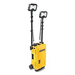 Pelican™ 094600-0012-245 Remote Area Lighting System, 12 V, High 12000/Low 1000 Lumens, Yellow, Multi Terrain Trolley