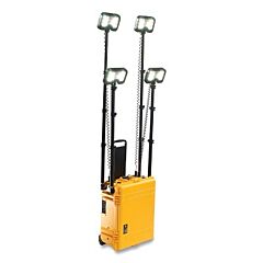 Pelican™ 094700-0012-245 Remote Area Lighting System, 12 V, High High 24000/Low 6000 Lumens, Yellow, Multi Terrain Trolley