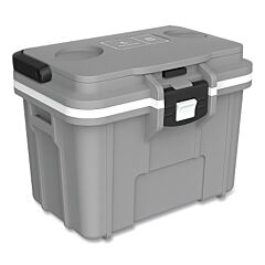 Pelican™ 8Q-1-Cmtwht Personal Cooler, 8 Qt, 1.4 Ft³, 29.66 In L X 20 In W X 19.25 In D, Cement/White