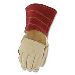 Mechanix Wear Ws-Flx-011 Torch™ Flux Welding Gloves, Durahide™ Top Grain Cow, X-Large, Brown/Tan/Rust, Gauntlet Cuff, Fr Cotton Lining