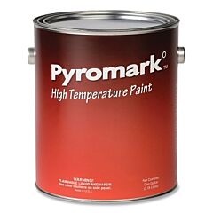 Tempil 25001 Pyromark™ High Temperature Paint, 5 Gal, Flat Black