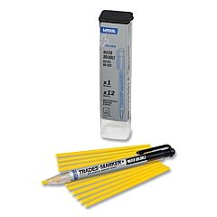 Markal® 96191 Trades Marker® Ws General Purpose Marker, Yellow, 3Mm Tip, Starter Pack