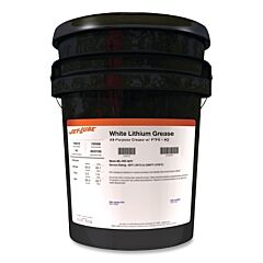 Jet-Lube 50316 White Lithium Grease, With Ptfe, 5 Gal, Pail