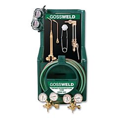 Goss Ka-525-M12P Brazing And Welding Kit, Mc Acetylene Regulator, Plastic Stand, Heating Tip, Braze To 3 In